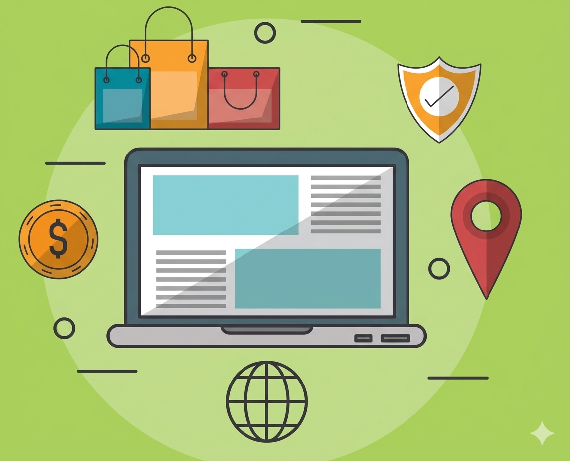 Shopping illustration